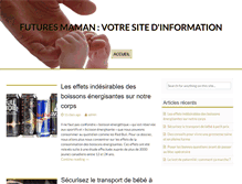 Tablet Screenshot of futuremaman.info